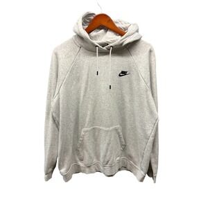 Nike Sportswear Club Fleece Hoodie Pullover Women's XL Heather Gray